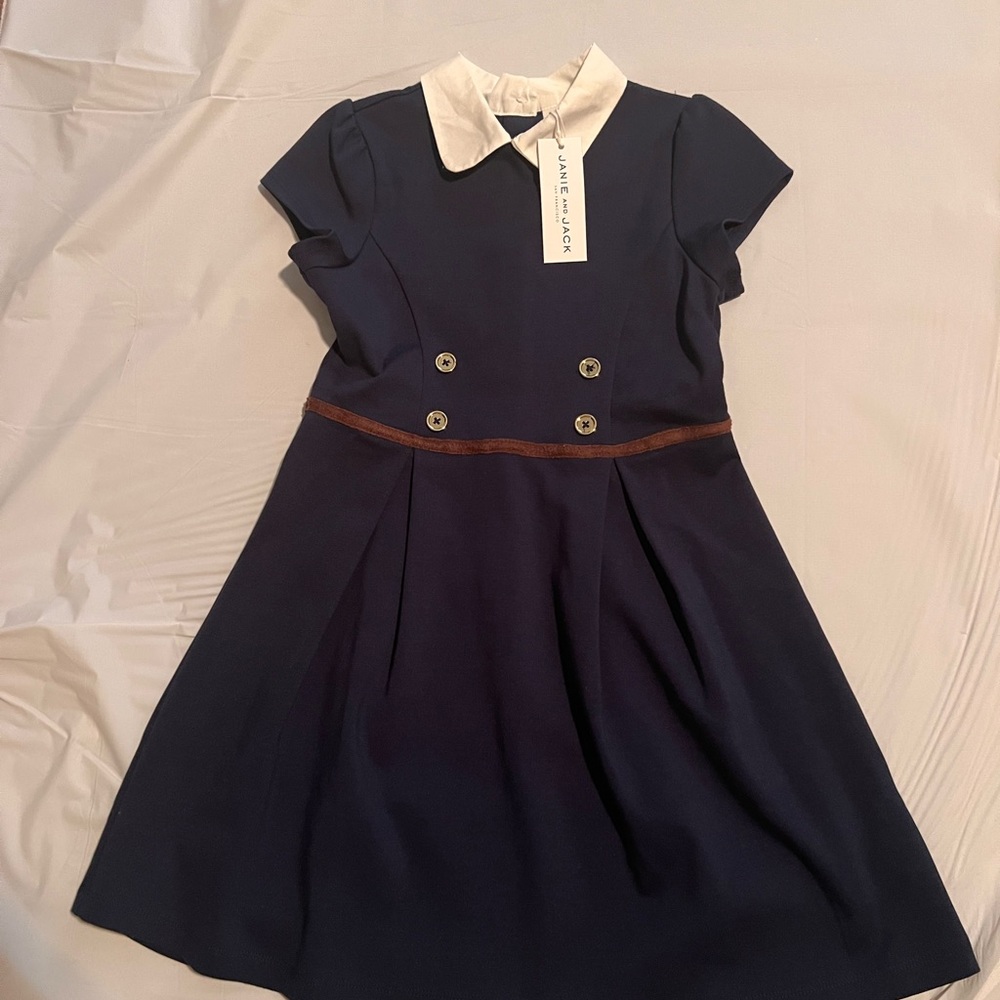 NWT Janie and Jack Dress sz 7